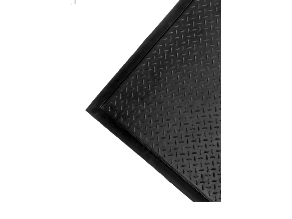 Diamond-top anti-fatigue mat