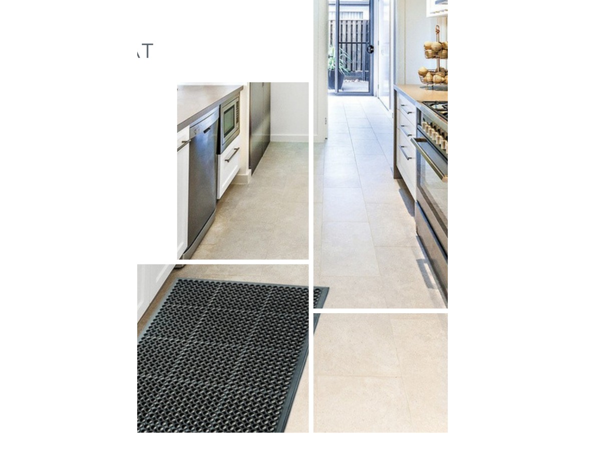 Grease-Resistant Kitchen Mat