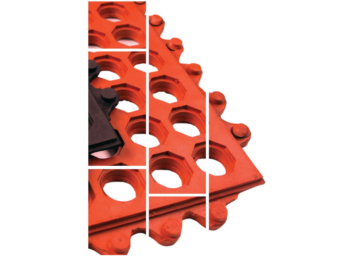 Oil-resistant industrial mat