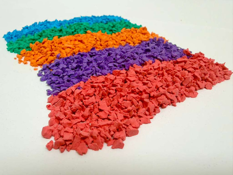 EPDM colored granules