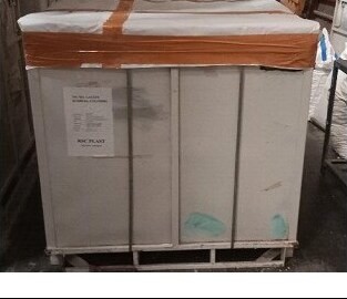Palletized — 1,102 lb (500 kg) / pallet